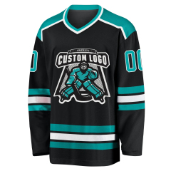 High quality practice custom Ice Hockey Wear Cheap custom team color lightweight 100 %polyester ice hockey jersey