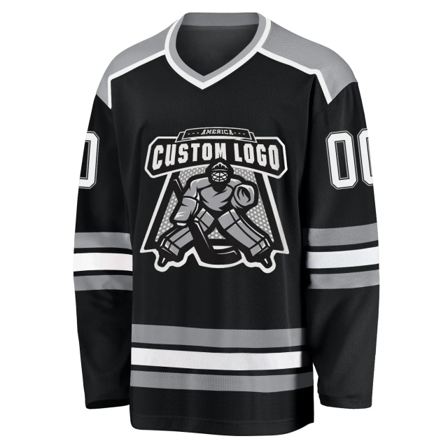 High quality practice custom Ice Hockey Wear Cheap custom team color lightweight 100 %polyester ice hockey jersey