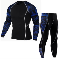 Custom Your Own Designs Rashguard MMA T-shirt +Pants Set Jiu Jitsu Black Grappling Bjj Boxing Rash Guard Sportswear