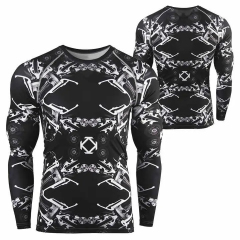 Premium Custom BJJ MMA Rash Guards for Men