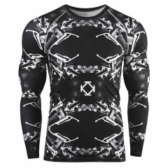 Premium Custom BJJ MMA Rash Guards for Men