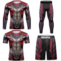 Custom MMA Rashguard Fully Sublimated BJJ Rash Guards Customized for Men