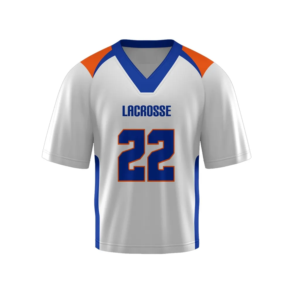 High School Sublimation Custom Fit Lacrosse Jersey Uniforms
