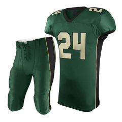 Premium Custom Sublimation American Football Uniform Collection - Breathable Polyester Jersey and Pant Combos