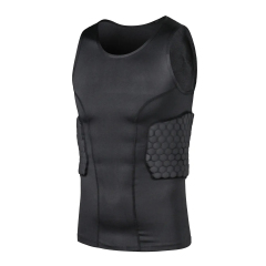 High - Performance Anti - impact Honeycomb Shorts, American Football Sleeveless Jerseys, T - Shirts, Training Apparel, Compression Padded Vests