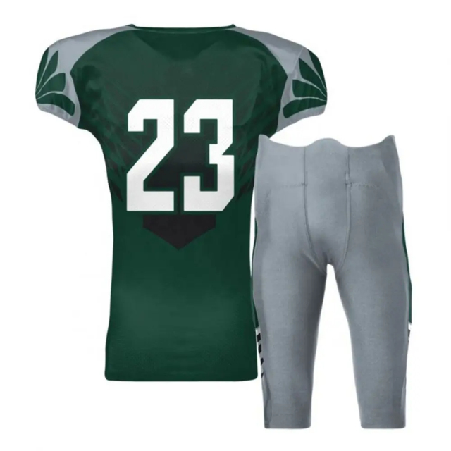 Superior Custom Sublimation Field American Football Uniform Set Polyester Field American Football Jerseys