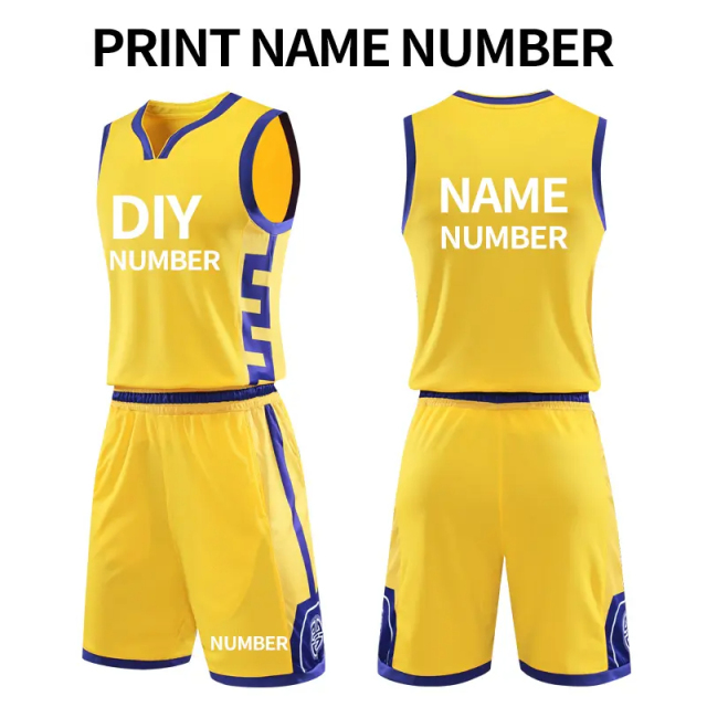 Unisex Custom Reversible Basketball Jersey Moisture - Wicking Breathable Nylon Mesh Printed Sportswear Adults Uniform Sublimation