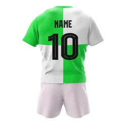 Sublimated Rugby Shirt and Short Ensemble - Customized Rugby Team Uniform with Club - Branded Jersey