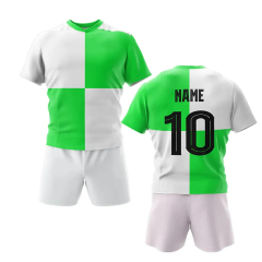 Sublimated Rugby Shirt and Short Ensemble - Customized Rugby Team Uniform with Club - Branded Jersey