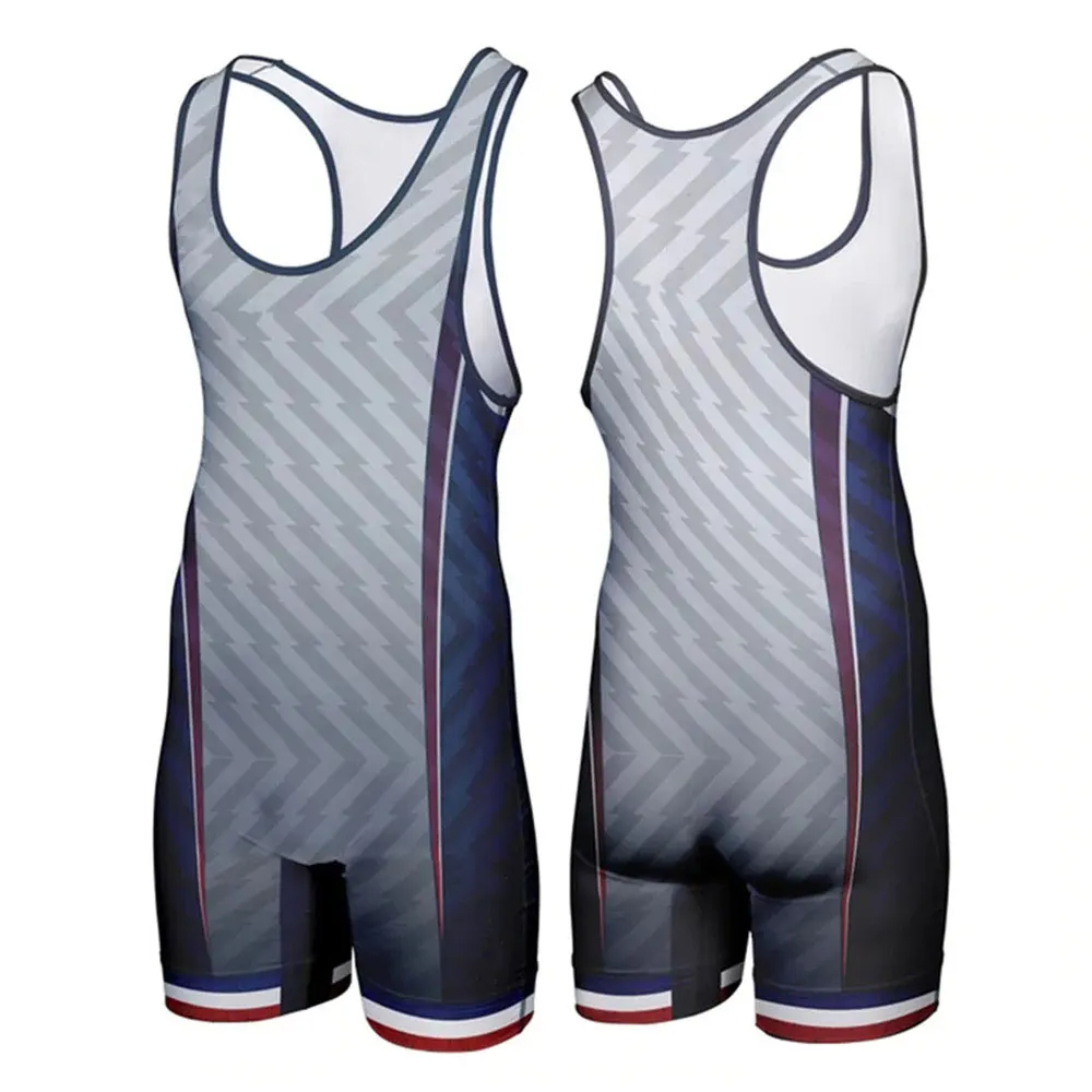 Craft Your Own Custom Sublimation Wrestling Singlet for Men