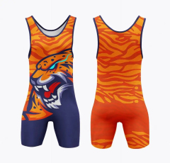 DIY Custom Sublimated Wrestling Singlet for Men