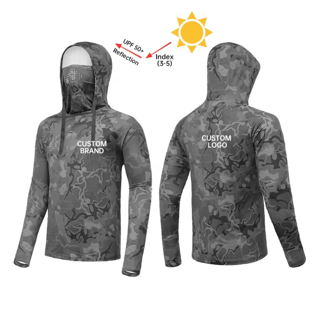 Men's Lightweight Waterproof Fishing Coats with Hooded Design and Multiple Pockets for Outdoor Angling