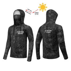 Men's Lightweight Waterproof Fishing Coats with Hooded Design and Multiple Pockets for Outdoor Angling