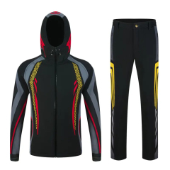 Comfortable Outdoor UPF 50+ UV Protection Long Sleeve Hoodie Fishing Shirts with Polyester Fabric
