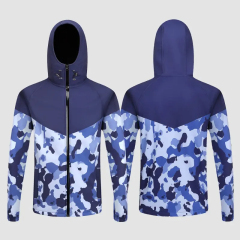 Men's UPF 50+ Lightweight Quick-Dry Breathable Camouflage Fishing Shirt with UV Protection