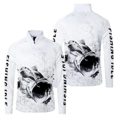 Men's Custom UPF 50+ Performance Fishing Hoodie with Long Sleeves for Hiking, Surfing & Sun Protection