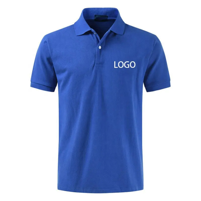 Men's 100% Polyester Golf Polo Shirt - Moisture Wicking, Quick Dry, Short Sleeve, Pique Fabric, Stylish Design