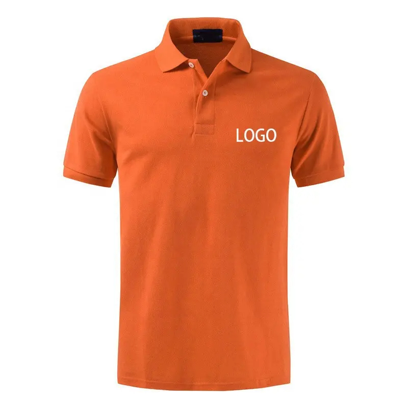 Men's 100% Polyester Golf Polo Shirt - Moisture Wicking, Quick Dry, Short Sleeve, Pique Fabric, Stylish Design