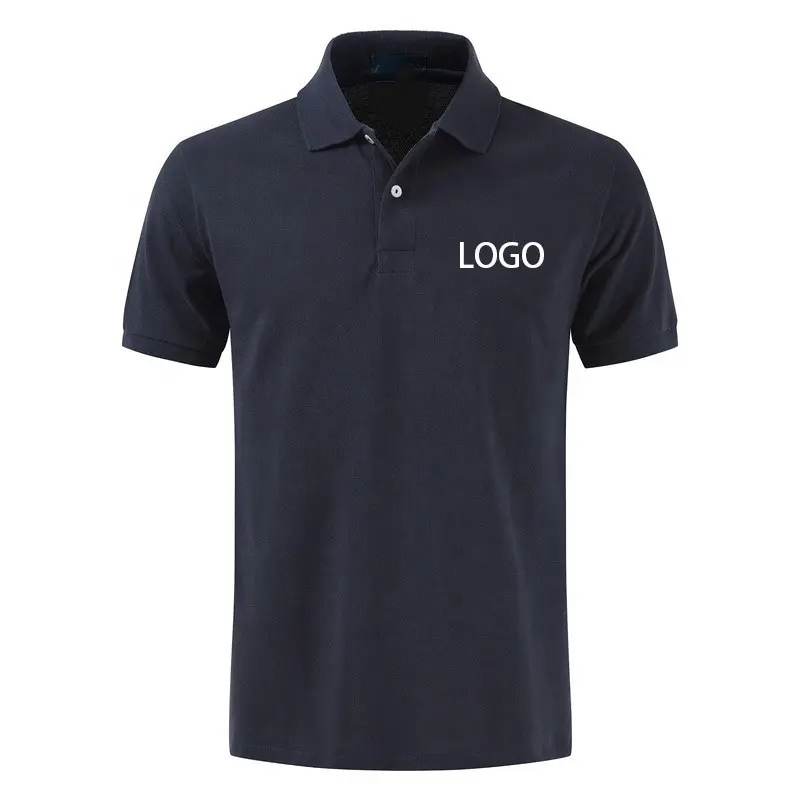 Men's 100% Polyester Golf Polo Shirt - Moisture Wicking, Quick Dry, Short Sleeve, Pique Fabric, Stylish Design