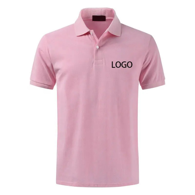 Men's 100% Polyester Golf Polo Shirt - Moisture Wicking, Quick Dry, Short Sleeve, Pique Fabric, Stylish Design