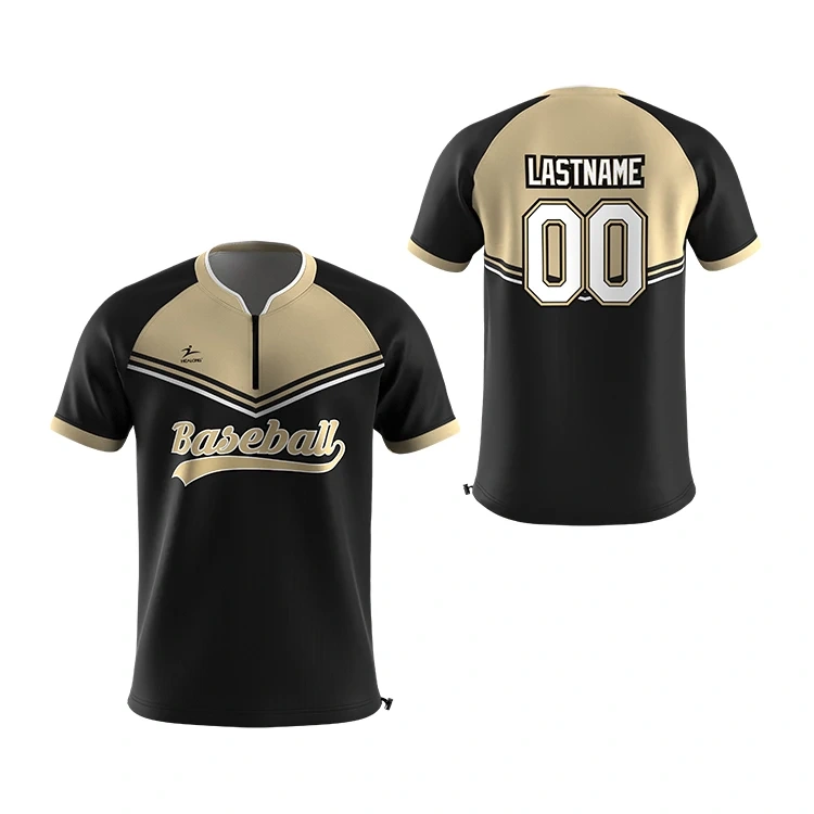 Custom Stripe Baseball Uniform Wholesale Plain Sublimation Logo Design Team Club Softball Jerseys Set