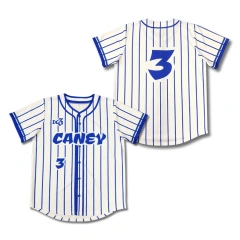 Custom Baseball Jersey Set Sublimation Design Classic Strip Team Sports Jersey Pants Set Baseball Uniform