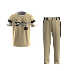 Custom Stripe Baseball Uniform Wholesale Plain Sublimation Logo Design Team Club Softball Jerseys Set