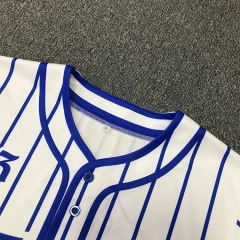 Custom Baseball Jersey Set Sublimation Design Classic Strip Team Sports Jersey Pants Set Baseball Uniform