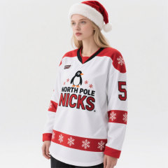 Customized Premium Quality Factory Manufactured Women's Oversized Street Wear Hockey Jersey