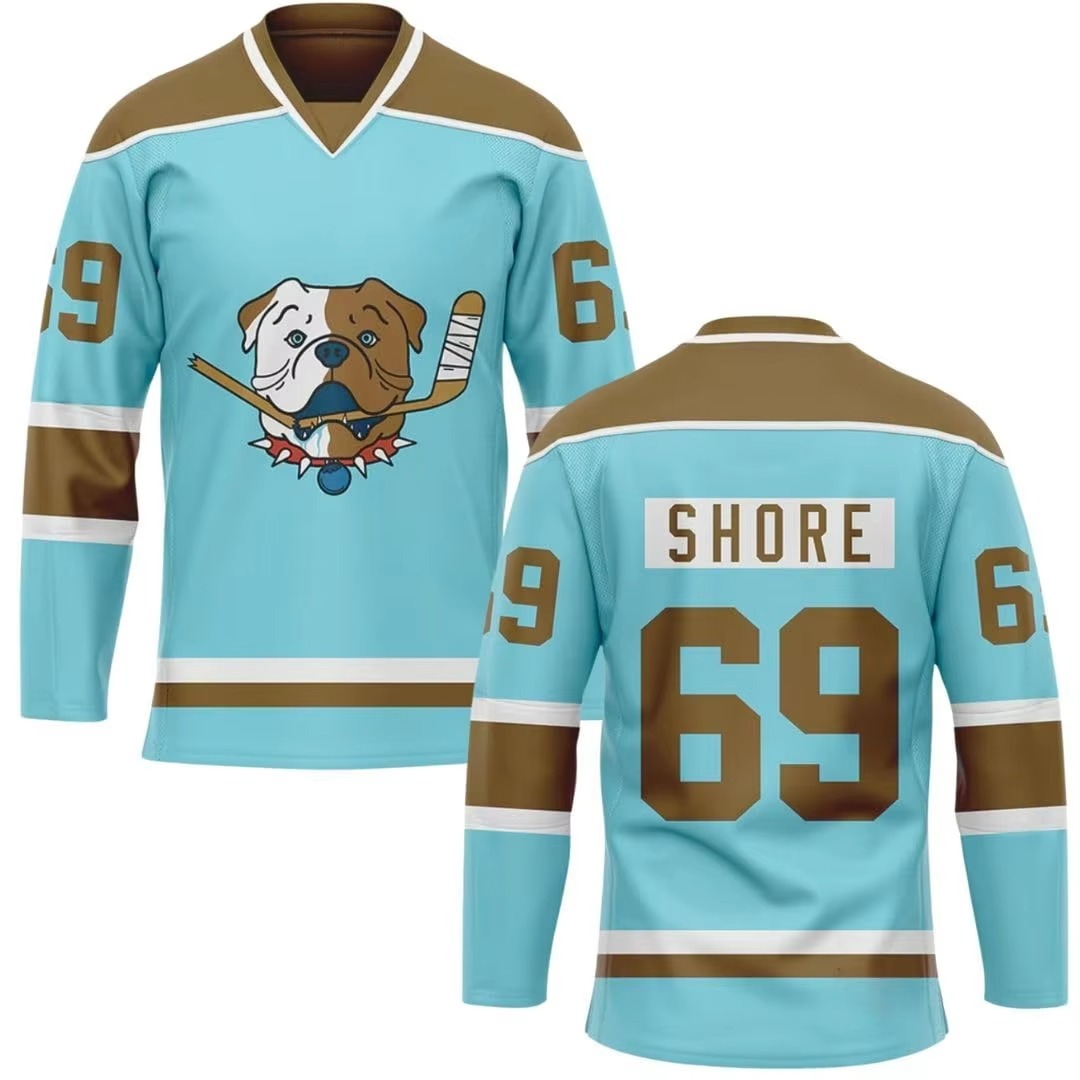 Custom Reversible Quick-Dry Ice Hockey Jersey Wholesale Sublimated Hockey Wear with OEM Service