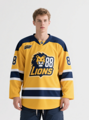 Personalized Ice Hockey Jerseys High-Definition Sublimation Lightweight Team Wear