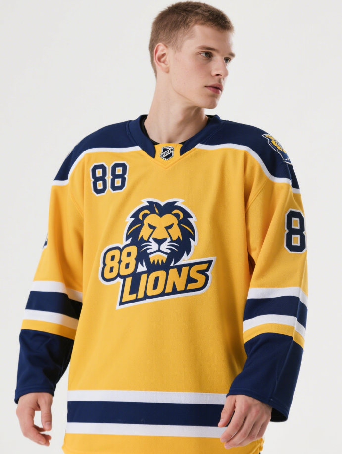 Personalized Ice Hockey Jerseys High-Definition Sublimation Lightweight Team Wear