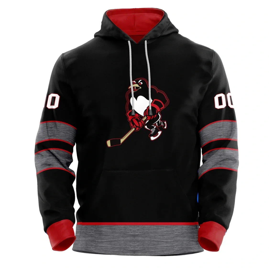 High Quality Oem Service Hockey Hoodie Custom Hockey Hoodie Jerseys Hockey Hoodie With Laces