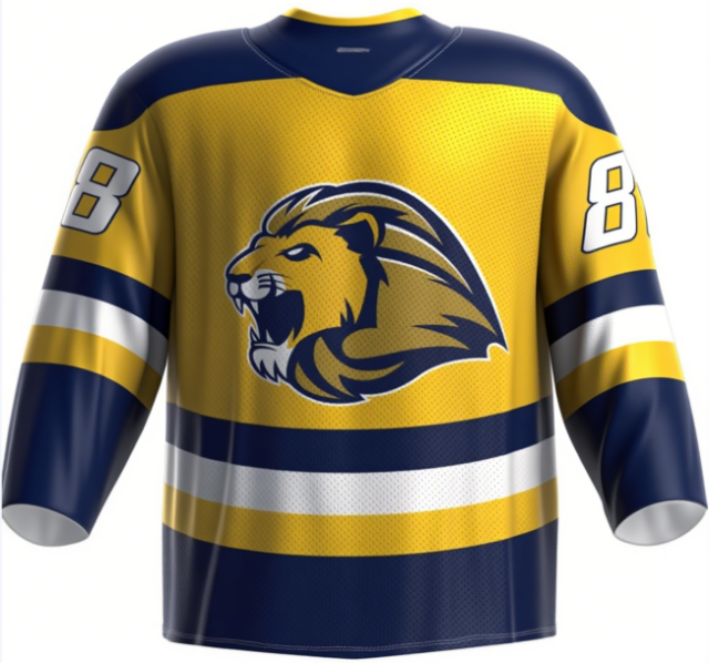 Personalized Ice Hockey Jerseys High-Definition Sublimation Lightweight Team Wear