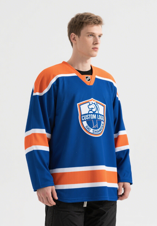 Premium Custom Ice Hockey Uniform Set Sublimation Print Professional Team Jersey
