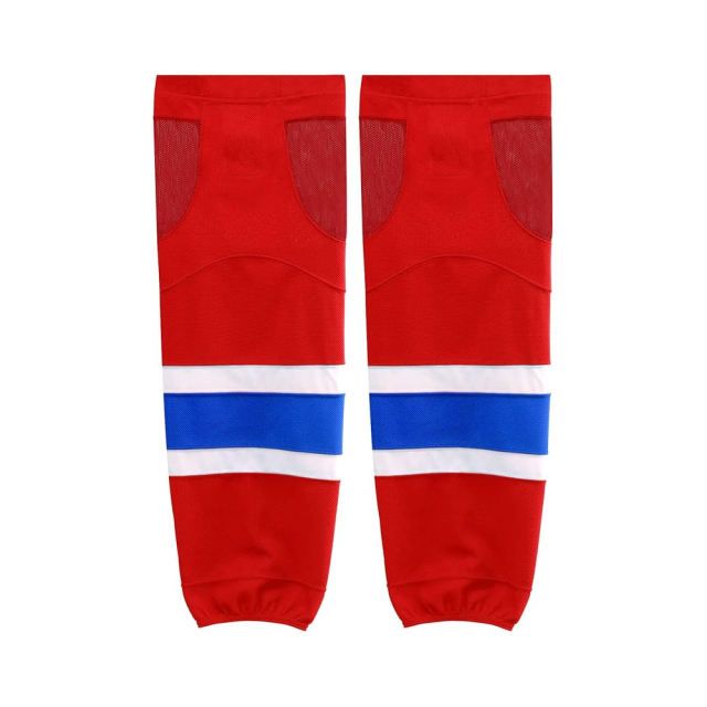 Hot Sale Manufacture Ice Hockey Polyester Socks Quickdry Youth Size Online Sale Ice Hockey Polyester Socks