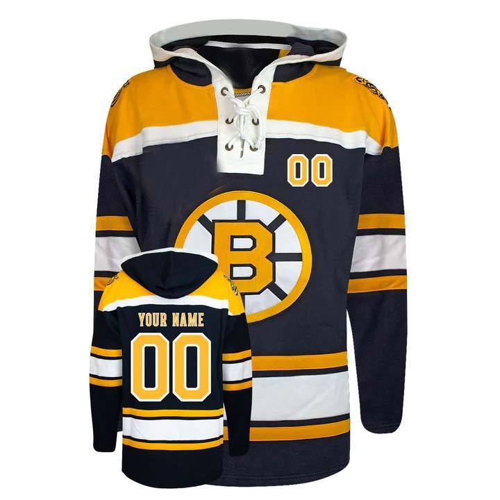Top Quality Embroidery Custom Team Ice Hockey Hoodie Retro Freeze Pullover Jersey