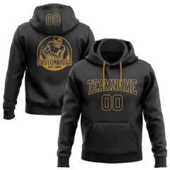Custom Hockey Hoodie Polyester Hooded Men's Hoodie Long Sleeve Sweatshirt