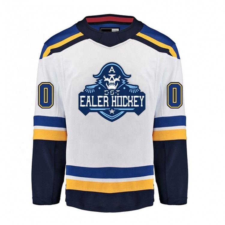 High Quality Custom Sublimated Ice Hockey Jersey Pro Team Uniform