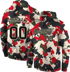 Custom Embroidery Hockey Hoodie Latest Design 5Xl Plus Size Sublimation Training Ice Hockey Jersey Basics Cotton Blended