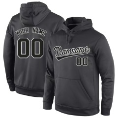 Custom Hockey Hoodie Polyester Hooded Men's Hoodie Long Sleeve Blank Sweatshirt