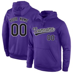 Custom Hockey Hoodie Polyester Hooded Men's Hoodie Long Sleeve Blank Sweatshirt