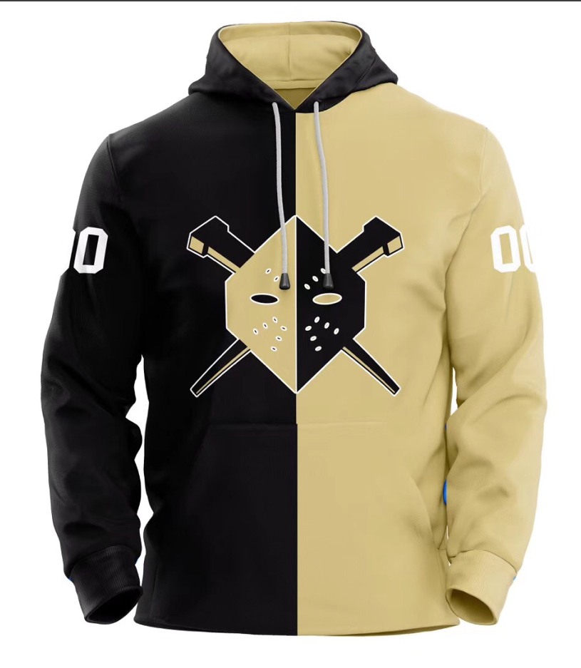 2025 New Design Fast Shipping Sublimation Custom Made Hockey Hoodie