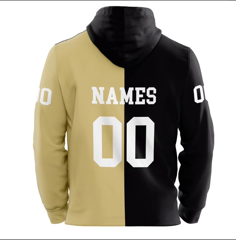 2025 New Design Fast Shipping Sublimation Custom Made Hockey Hoodie