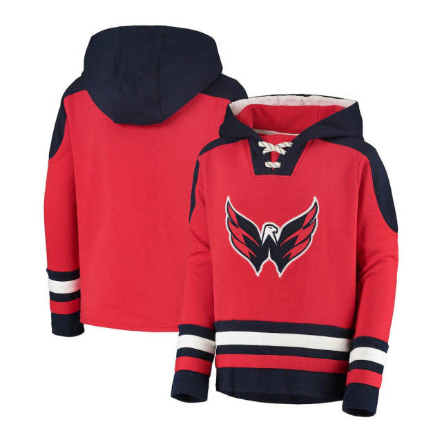Premium Adult Ice Hockey Hoodies Custom Sublimation Embroidery Team Name Logo Made to Order Winter Warmth