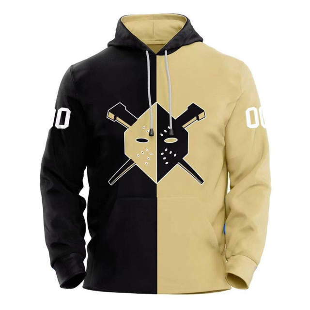 New Premium Ice Hockey Hoodie Men Custom Sublimated Hockey Jersey University Team Apparel Wholesale