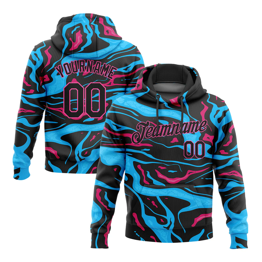 Men's Best Custom Sublimation Hockey Jersey Hoodie 100% Polyester for Winter Use
