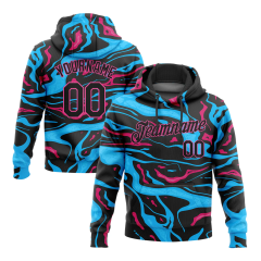 Men's Best Custom Sublimation Hockey Jersey Hoodie 100% Polyester for Winter Use