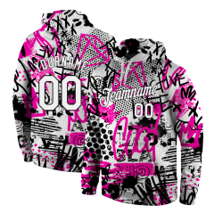 Men's Best Custom Sublimation Hockey Jersey Hoodie 100% Polyester for Winter Use