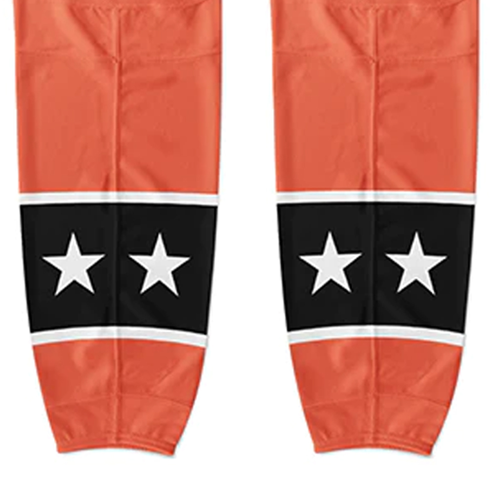 100% Top High Quality Custom Logo Lightweight Ice Hockey Socks New Design Comfortable Ice Hockey Socks